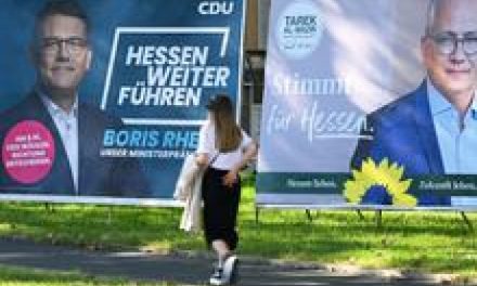 Wahl in Hessen: CDU in neuer Umfrage klar vorne – SPD, Grüne und AfD mit engem Rennen um zweiten Platz