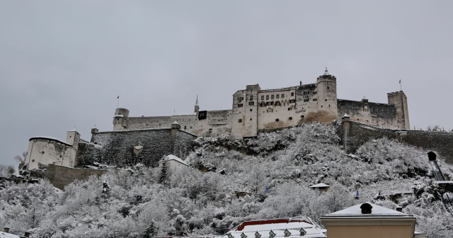 Schnee und Frost: Winter hält Einzug in Salzburg